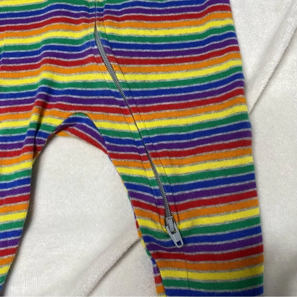Old Navy 3-6 Month Rainbow Stripe Sleeper